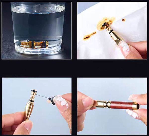 Tẩu lọc chính hãng Wosda vỏ ốp gỗ cho 4 size thuốc Series WSD-105