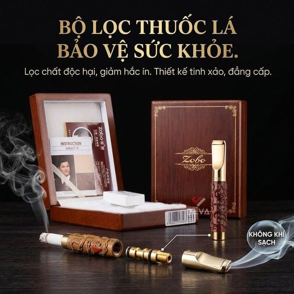 Tẩu lọc thuốc loại to và nhỏ cao cấp Zobo ZB 357