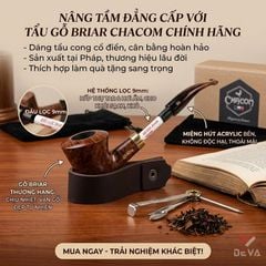 Tẩu gỗ Chacom Churchill 266
