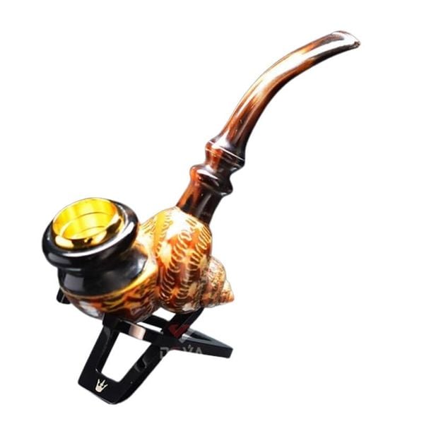 Tẩu cán sừng ốp vỏ ốc Freesize TS11