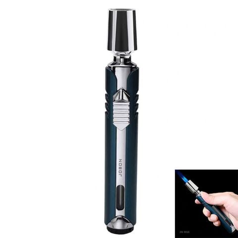 Bật lửa Jobon khò 3 tia cán dài ô chứa ga trong suốt ZB 993