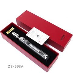 Bật lửa Jobon khò 3 tia cán dài ô chứa ga trong suốt ZB 993