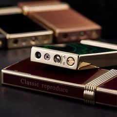 Bật lửa chính hãng Zorro bản mỏng đai vàng series Z723