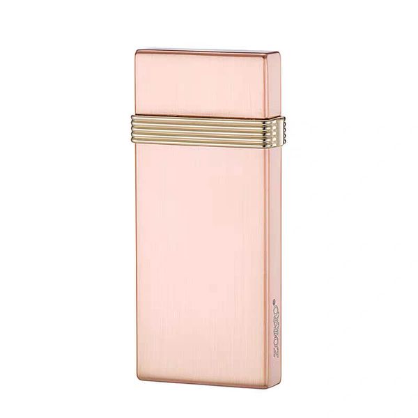 Bật lửa chính hãng Zorro bản mỏng đai vàng series Z723