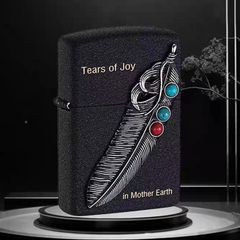 Zorro gắn emblem lông chim thổ dân ốp đá Z9667