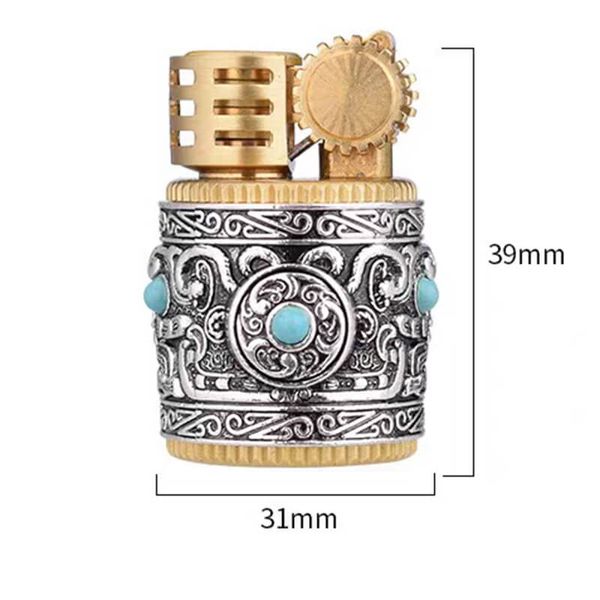 Mẫu bật lửa mini xăng đá Chief CF212