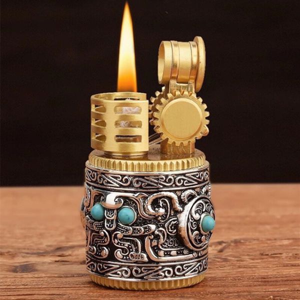 Mẫu bật lửa mini xăng đá Chief CF212