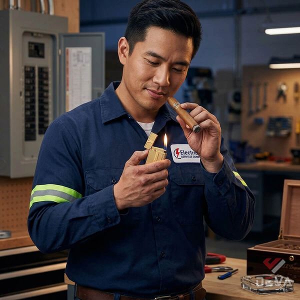Dupont vàng kẻ giữa có chữ Dupont D45