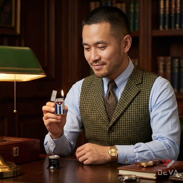 Dupont Sơn Mài Quốc Kỳ Cộng Hòa Cuba D102