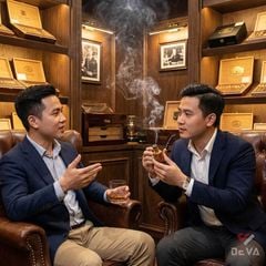 Tẩu thân gỗ cán sừng lõi thép Freesize TS22