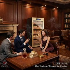 Tủ bảo quản cigar 700 điếu cắm điện COB 168