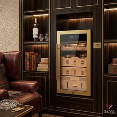 Tủ bảo quản xì gà 300 điếu gỗ Tuyết Tùng Lubinski RA 222