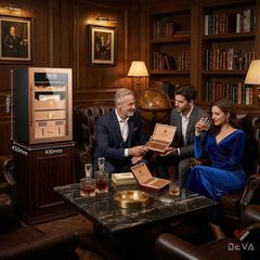 Tủ bảo quản cigar Golden fire A70 đựng 300-400 điếu