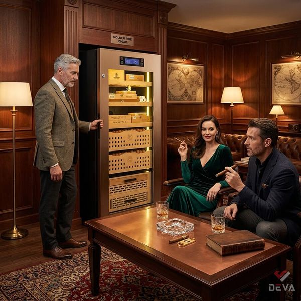 Tủ bảo quản cigar Golden Fire GF 098