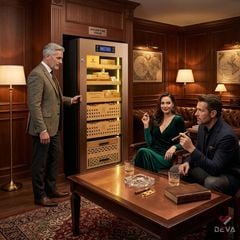 Tủ bảo quản cigar Golden Fire GF 098
