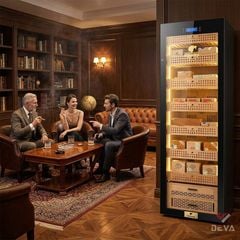 Tủ bảo quản cigar 1800 điếu cắm điện GF 2180
