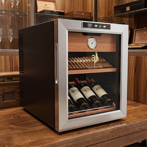 Tủ bảo quản xì gà cắm điện 2 ngăn Vino SC 12AH