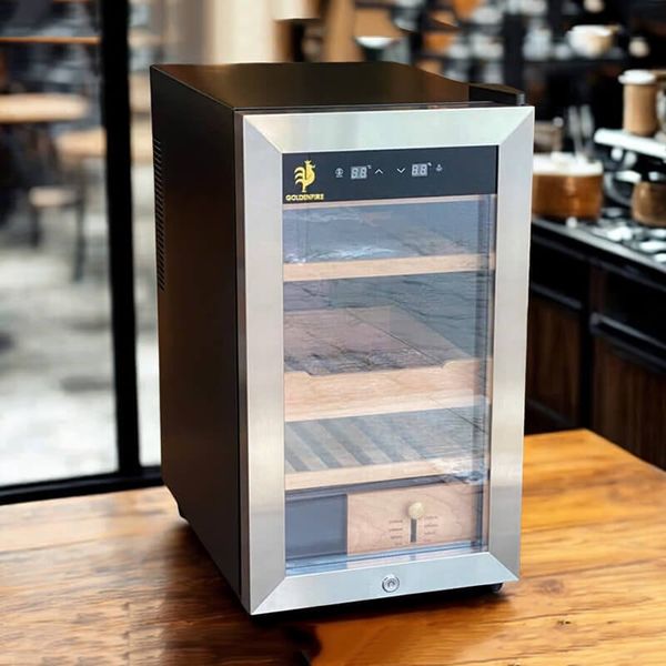 Tủ Cigar 200 điếu cắm điện bảo quản xì gà 48AH