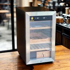 Tủ Cigar 200 điếu cắm điện bảo quản xì gà 48AH