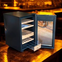 Tủ Cigar 200 điếu cắm điện bảo quản xì gà 48AH