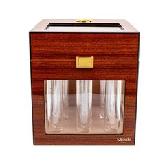 Hộp ủ xì gà Kèm 8 ống hương liệu Lubinski YJA 60059