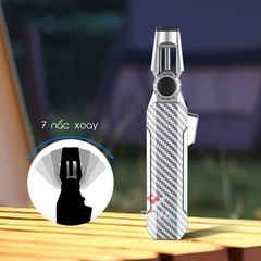 Bật lửa Jobon khò đại 1 tia cổ xoay 7 nấc có khoá lửa ZB-102