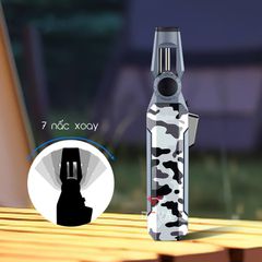 Bật lửa Jobon khò đại 1 tia cổ xoay 7 nấc có khoá lửa ZB-102