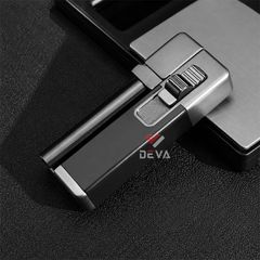 Bật lửa gas Jobon lửa chéo kèm tẩu thuốc chuyên dụng ZB 7002