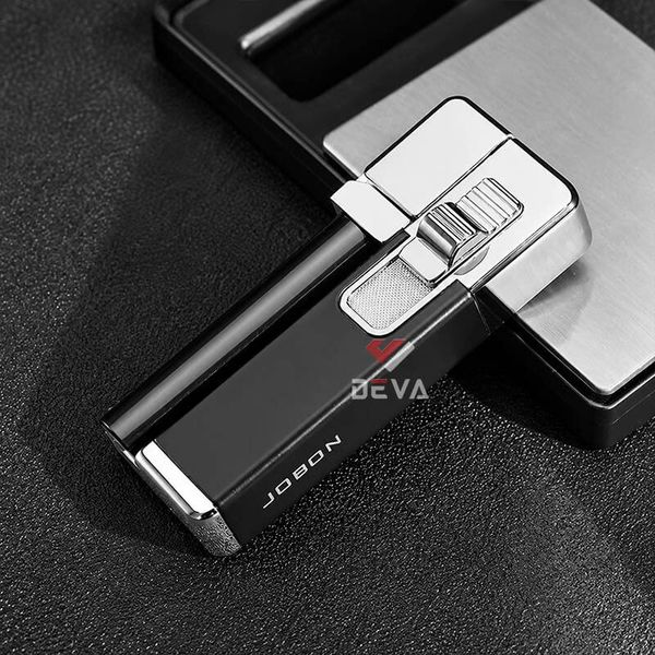 Bật lửa gas Jobon lửa chéo kèm tẩu thuốc chuyên dụng ZB 7002