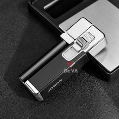 Bật lửa gas Jobon lửa chéo kèm tẩu thuốc chuyên dụng ZB 7002