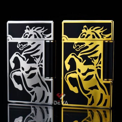 Dupont Hồng Kông Sơn Mài Họa Tiết Ngựa Phi 2026 D96