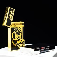 Dupont Hồng Kông Sơn Mài Họa Tiết Ngựa Phi 2026 D96