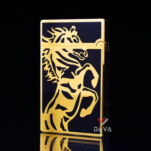 Dupont Hồng Kông Sơn Mài Họa Tiết Ngựa Phi 2026 D96