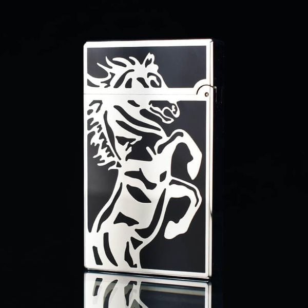 Dupont Hồng Kông Sơn Mài Họa Tiết Ngựa Phi 2026 D96