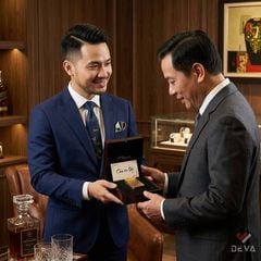Bật Dupont kẻ dọc to vàng D111