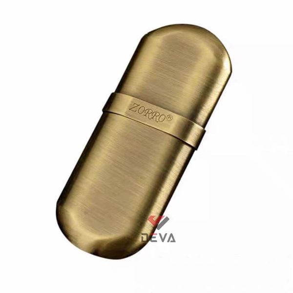 Bật lửa xăng đá chính hãng Zorro hình viên nang siêu nhỏ các mẫu Z516