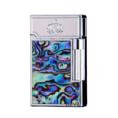 Bật lửa xăng đá chính hãng Zorro tay đánh đá ngang các mẫu khảm trai Series Z612