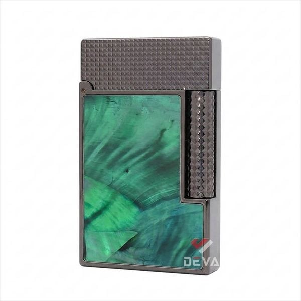 Dupont Xăng Đá Khảm Trai Nắp Vân Kim Cương D81-DX