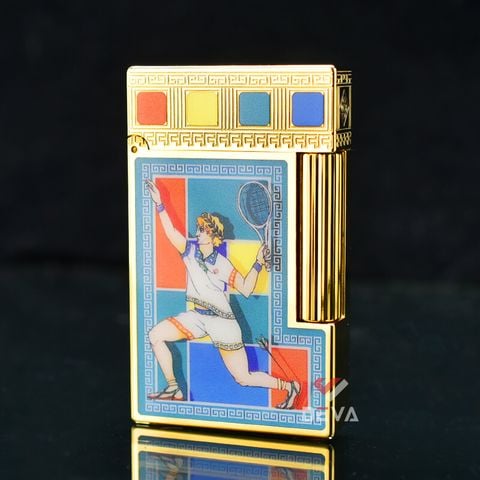 Dupont Hồng Kông Sơn Mài 2 Lửa Chủ Đề Thương Hiệu Thời Trang Casablanca D2C35