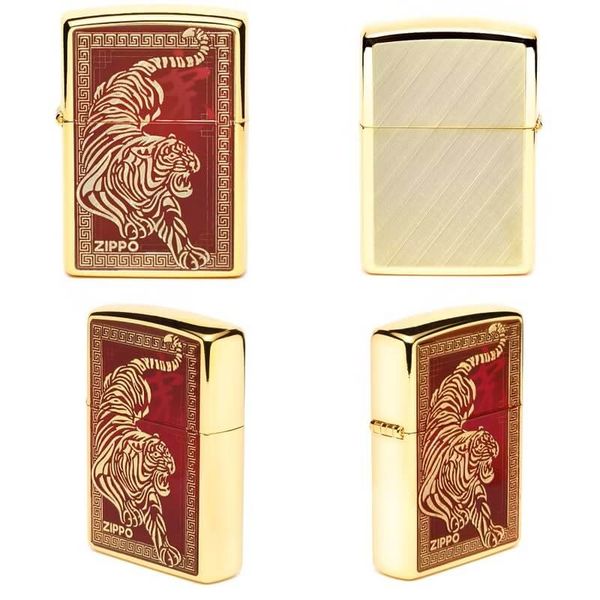 Zippo Year of the Tiger 2022 Asian Limited Edition CZA-2-24 hổ rình mồi Z83