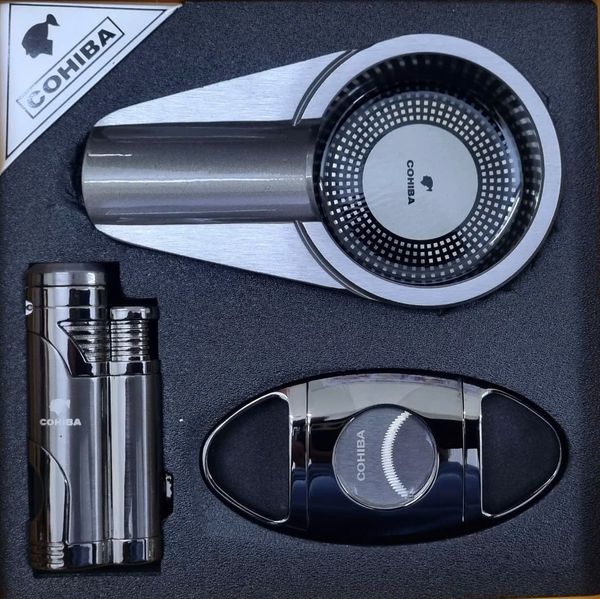 Set phụ kiện Cigar chính hãng Cohiba bộ 3 món HB359