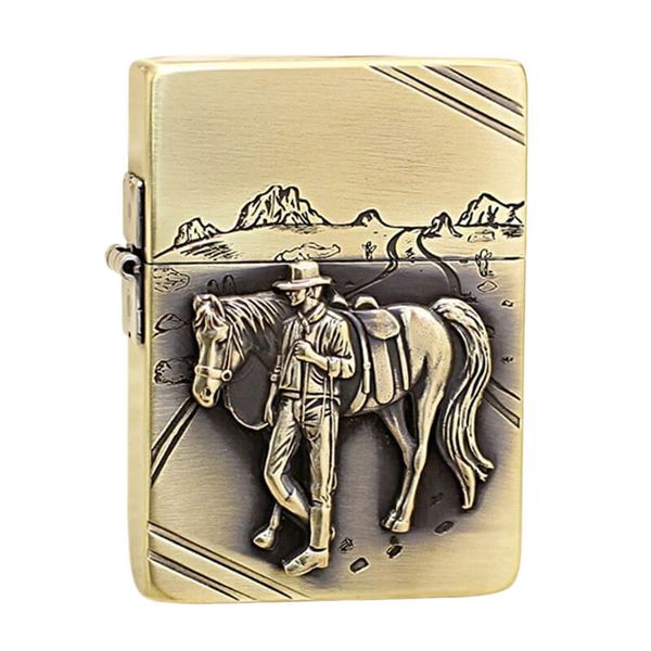 Zippo Tái Bản 1935 Chủ Đề Chàng Cao Bồi Marlboro ZN167