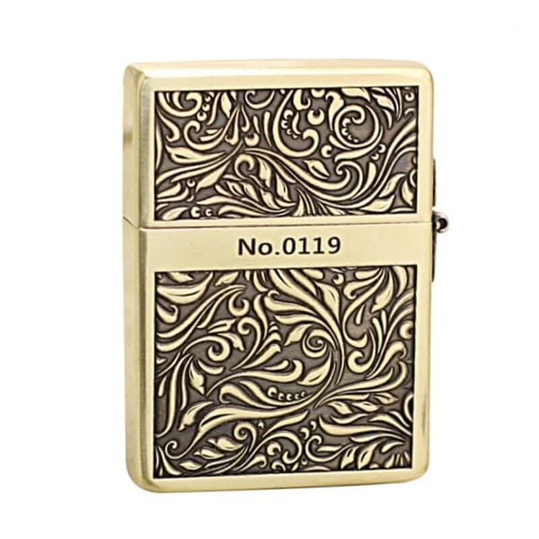 Zippo Tái Bản 1935 Hoa Văn Cổ Điển Số Giới Hạn ZN134