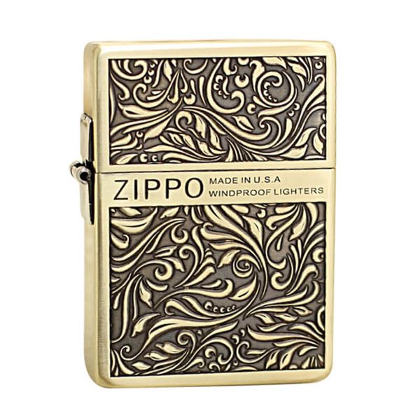 Zippo Tái Bản 1935 Hoa Văn Cổ Điển Số Giới Hạn ZN134