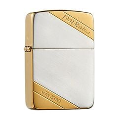 Zippo tái bản 1941 mạ vàng kẻ chéo số giới hạn ZN293