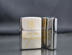 Bật Lửa Zippo 2002 New York Yankees – Bản Mạ Vàng Gold Plated Hiếm C25