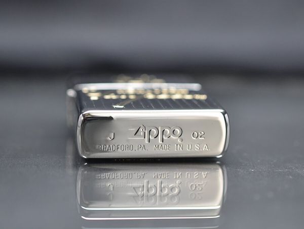 Bật Lửa Zippo 2002 New York Yankees – Bản Mạ Vàng Gold Plated Hiếm C25
