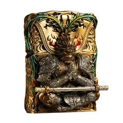 Zippo Ốp Tượng Tôn Ngộ Không Và Cây Gậy Như Ý ZN105