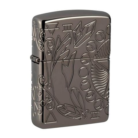 Zippo Armor Wicca Design Z136 | Zippo Vỏ Dày Chủ Đề Tâm Linh Mỹ