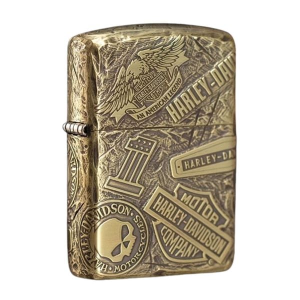 Zippo Armor bản khắc Harley Davidson ZD37